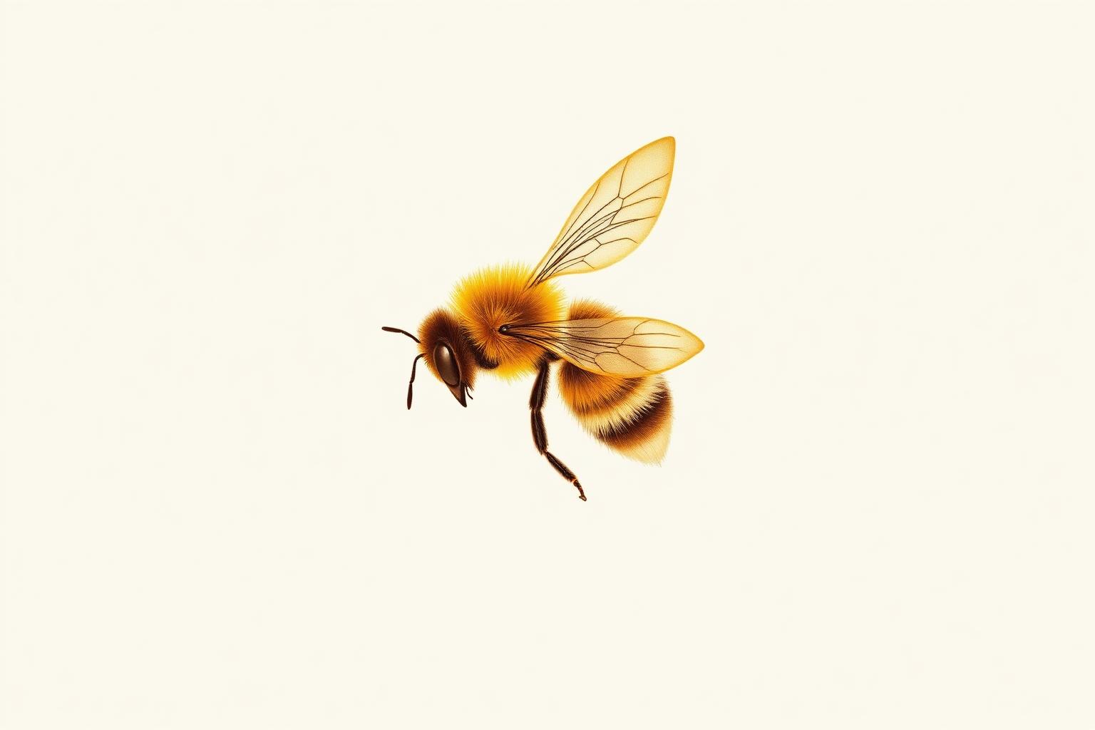 Honey bee illustration
